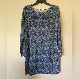 Skunkfunk Blue Patterned Dress Size 4